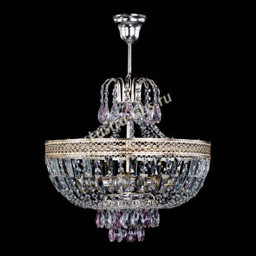 Люстра Венеция Астра №5 розовая в Кирове Гусь Хрустальный