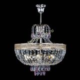 Люстра Венеция Астра №5 розовая в Кирове