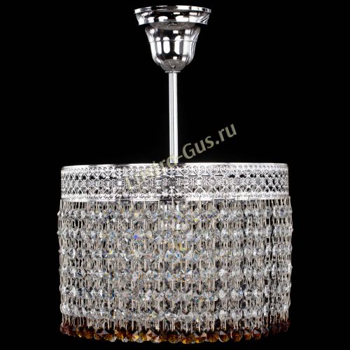 Люстра Венеция Капель №1 с подвесом Чайная в Кирове Гусь Хрустальный