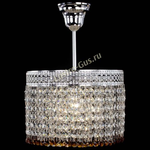 Люстра Венеция Капель №1 с подвесом Чайная в Кирове Гусь Хрустальный