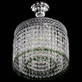 Люстра Венеция Капель №1 с подвесом Зеленая в Кирове