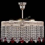 Люстра Венеция Капель журавлик красная в Кирове