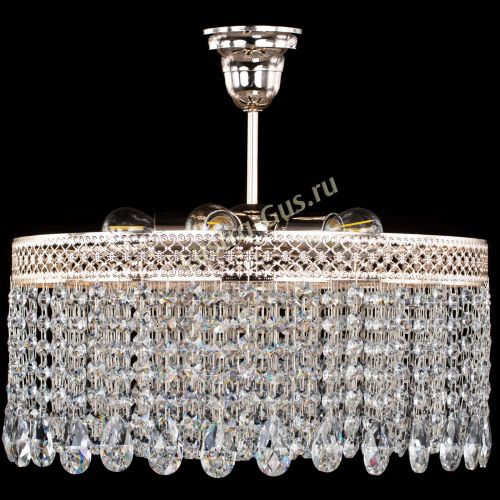 Люстра Венеция Капель журавлик с подвесом в Кирове Гусь Хрустальный