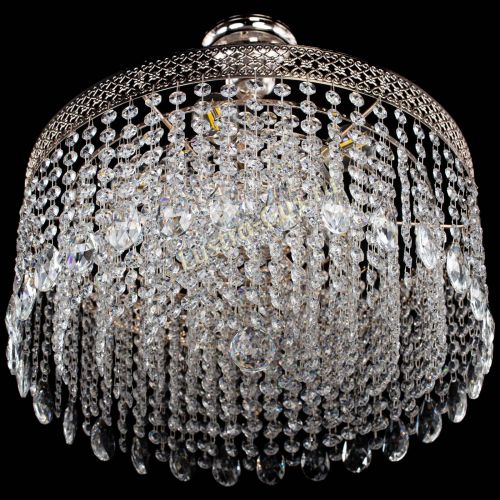 Люстра Венеция Капель журавлик с подвесом в Кирове Гусь Хрустальный