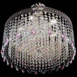 Люстра Венеция Капель журавлик розовая в Кирове