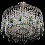 Люстра Венеция Капель журавлик зеленая в Кирове