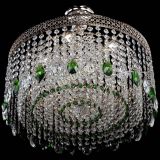 Люстра Венеция Капель журавлик зеленая в Кирове