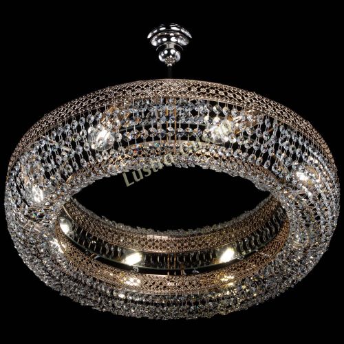 Люстра Венеция Кольцо с подвесом в Кирове Гусь Хрустальный