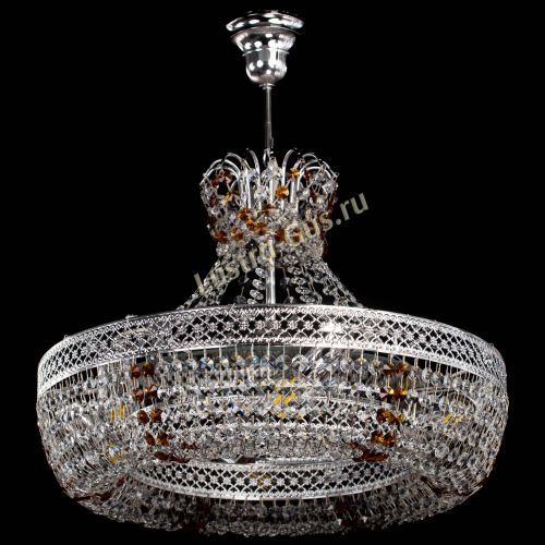 Люстра Венеция Кольцо с подвесом Чайная в Кирове Гусь Хрустальный