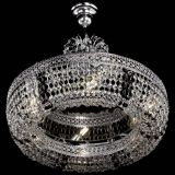 Люстра Венеция Кольцо с подвесом Черная в Кирове