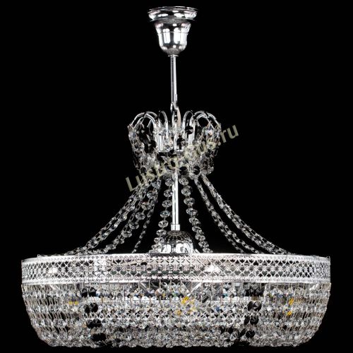 Люстра Венеция Кольцо с подвесом Черная в Кирове Гусь Хрустальный