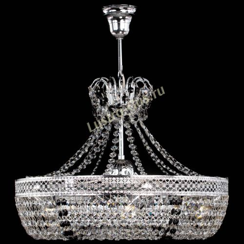 Люстра Венеция Кольцо с подвесом Черная в Кирове Гусь Хрустальный