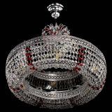 Люстра Венеция Кольцо с подвесом Красная в Кирове