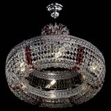 Люстра Венеция Кольцо с подвесом Красная в Кирове