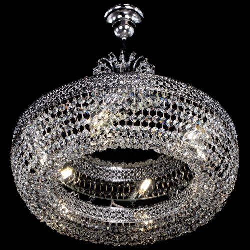 Люстра Венеция Кольцо с подвесом в Кирове Гусь Хрустальный