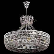 Люстра Венеция Кольцо с подвесом Розовая