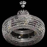 Люстра Венеция Кольцо с подвесом Розовая в Кирове