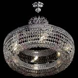 Люстра Венеция Кольцо с подвесом Розовая в Кирове