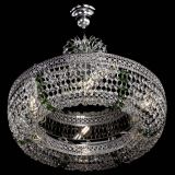 Люстра Венеция Кольцо с подвесом Зеленая в Кирове