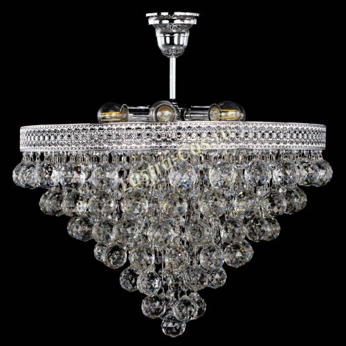 Люстра Венеция Пирамида шар 40 в Кирове Гусь Хрустальный