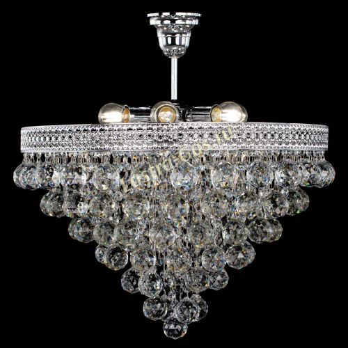 Люстра Венеция Пирамида шар 40 в Кирове Гусь Хрустальный
