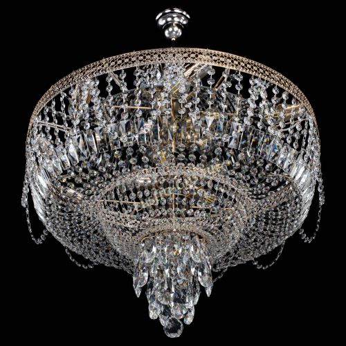 Люстра Венеция Водопад Каскад №13 с подвесом в Кирове Гусь Хрустальный