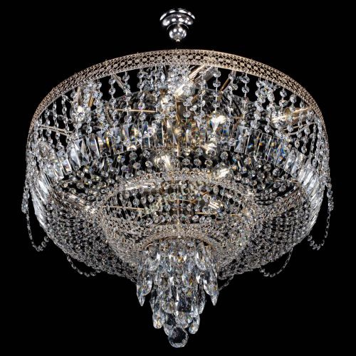 Люстра Венеция Водопад Каскад №13 с подвесом в Кирове Гусь Хрустальный