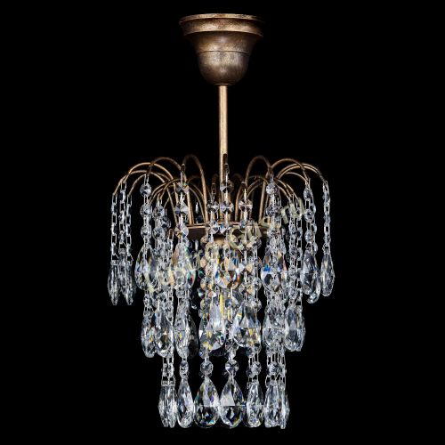 Люстра Весна журавлик под бронзу в Кирове Гусь Хрустальный