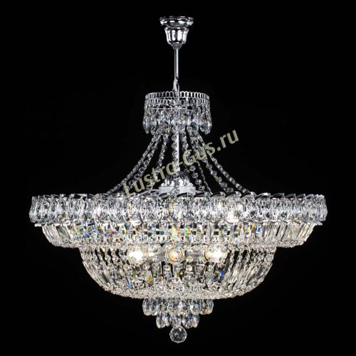 Люстра Водопад с подвесом  в Кирове Гусь Хрустальный