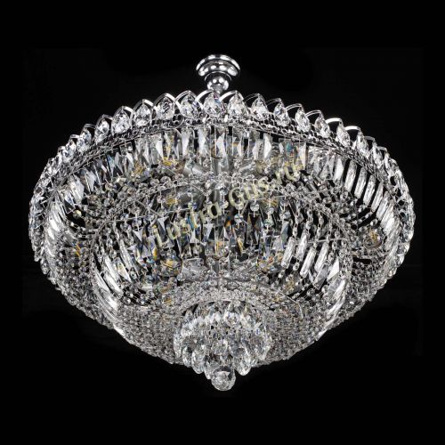 Люстра Водопад с подвесом  в Кирове Гусь Хрустальный