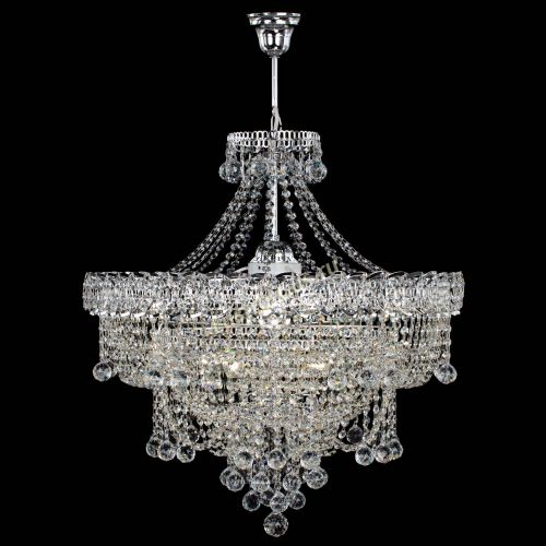 Люстра Водопад Софья с подвесом в Кирове Гусь Хрустальный