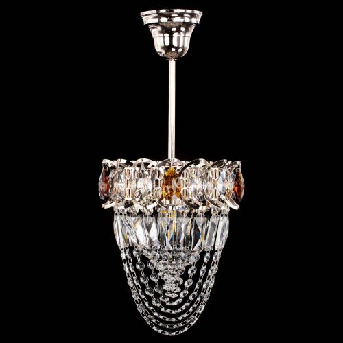 Люстра Водоворот №1 мини с подвесом чайная в Кирове Гусь Хрустальный