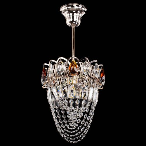 Люстра Водоворот №1 мини с подвесом чайная в Кирове Гусь Хрустальный