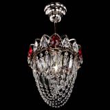 Люстра Водоворот №1 мини с подвесом красная в Кирове