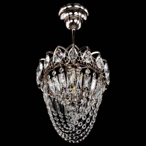 Люстра Водоворот №1 мини с подвесом в Кирове Гусь Хрустальный