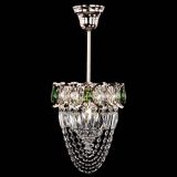 Люстра Водоворот №1 мини с подвесом зеленая в Кирове