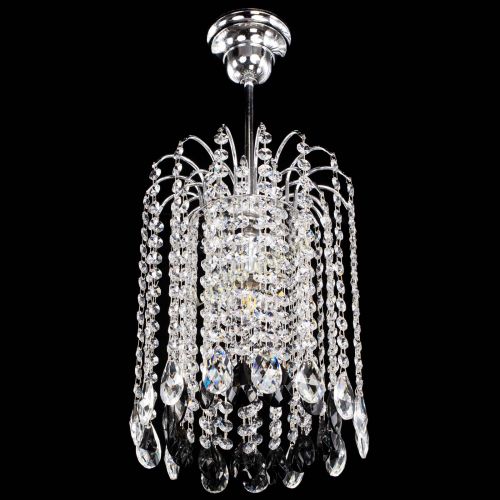 Люстра Зима капель журавлик черная в Кирове Гусь Хрустальный