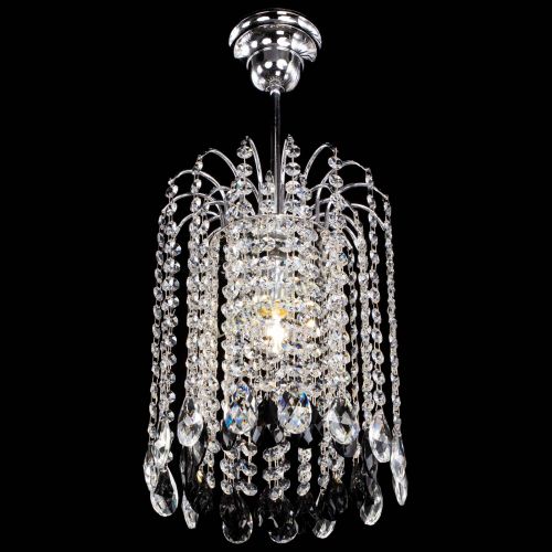 Люстра Зима капель журавлик черная в Кирове Гусь Хрустальный