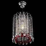 Люстра Зима капель журавлик красная в Кирове