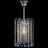 Люстра Зима капель журавлик синяя в Кирове