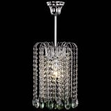 Люстра Зима капель журавлик розовая в Кирове