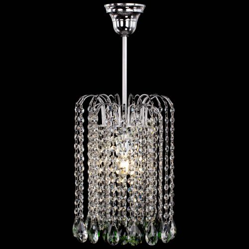 Люстра Зима капель журавлик розовая в Кирове Гусь Хрустальный