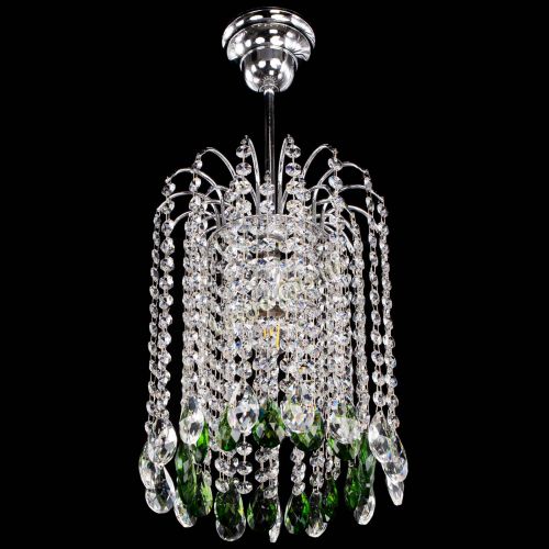 Люстра Зима капель журавлик розовая в Кирове Гусь Хрустальный