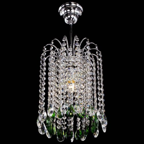 Люстра Зима капель журавлик розовая в Кирове Гусь Хрустальный