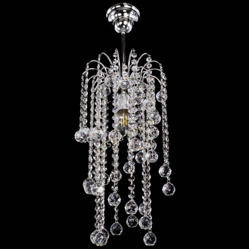 Люстра Зима каскад шар 30 в Кирове Гусь Хрустальный