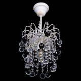 Люстра Зима шар черная (белая патина)  в Кирове