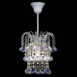 Люстра Зима шар фиолетовая (белая патина)  в Кирове