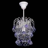 Люстра Зима шар фиолетовая (белая патина)  в Кирове