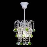 Люстра Зима шар зеленая (белая патина)  в Кирове