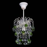 Люстра Зима шар зеленая (белая патина)  в Кирове